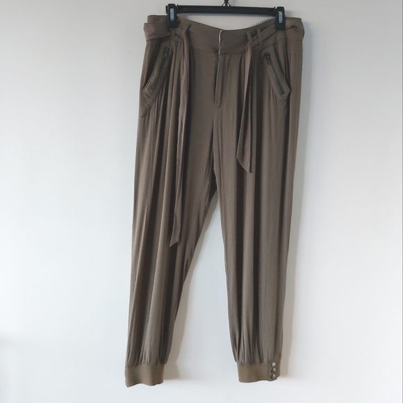 Elevenses linen blend joggers size M - Picture 6 of 6